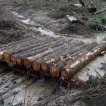 Nant : photo des travaux en cours sur la rivière